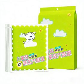 10Pcs Steam Sleep Eye Mask - Heated Eye Mask for Relieving Fatigue & Better Sleep (Color: Green)