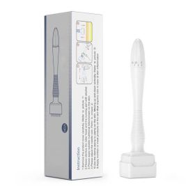 Microneedles Derma Roller Stamp 0.25 Mm, Micro Needle Skin Care Tool (Option: White)